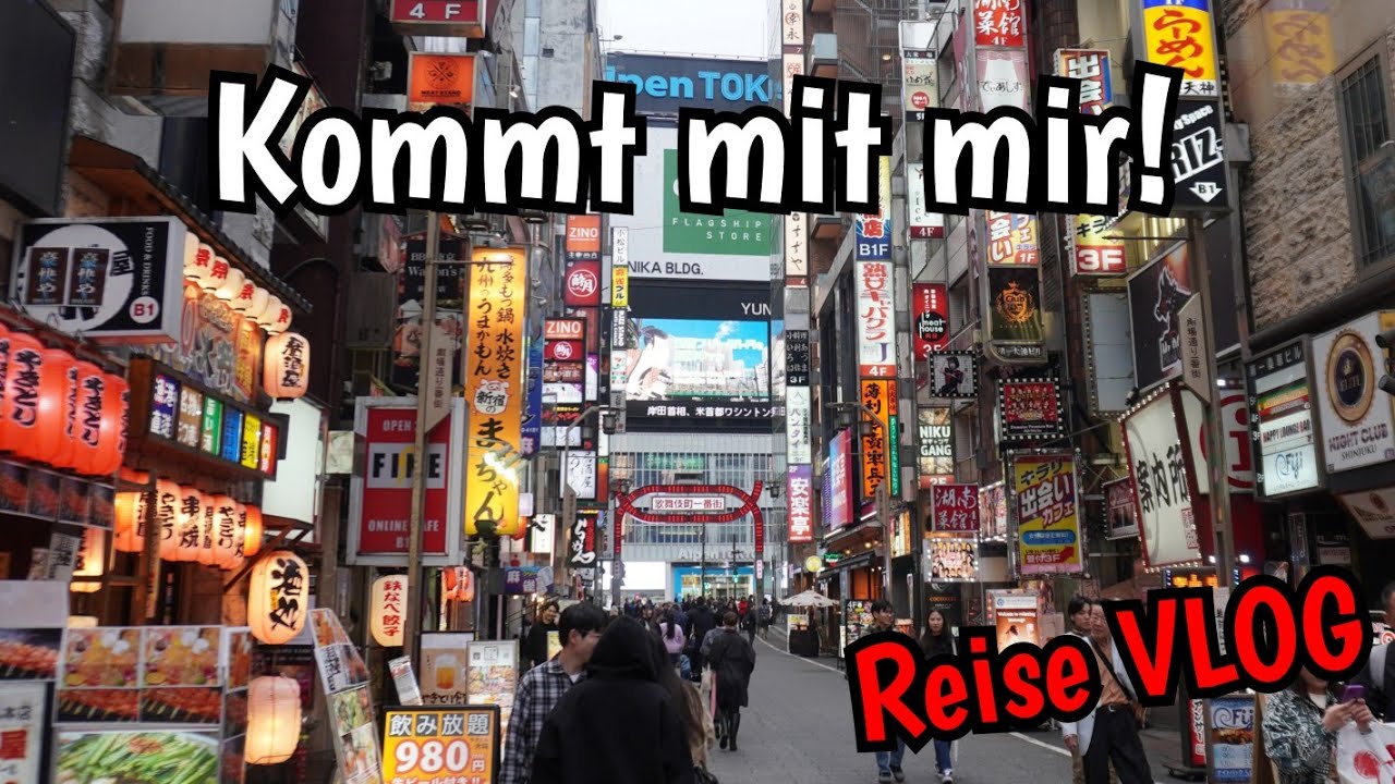 Hallo Tokio, du hast mir gefehlt! | Japan Reise VLOG Teil 1