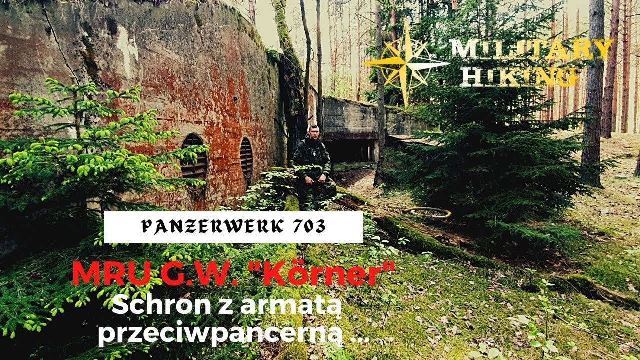 Panzerwerk 703 Schron z armatą przeciwpancerną Międzyrzecki Rejon Umocniony OSTWALL MRU [NAPISY]
