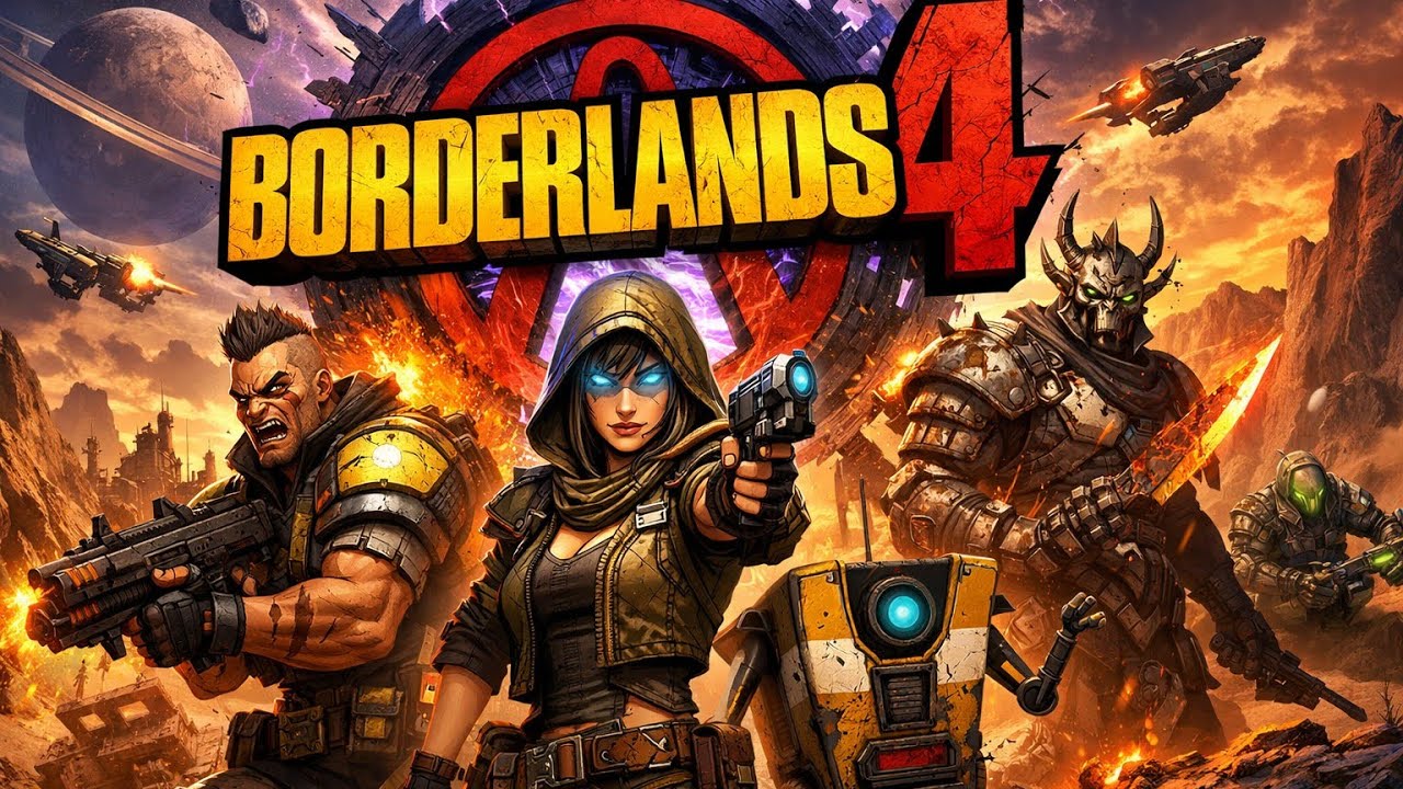 borderlands 4 gameplay footage