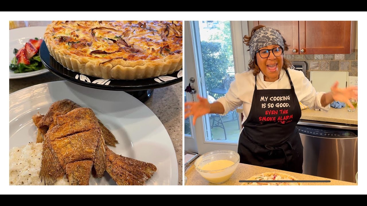😮Bacon Crabmeat Quiche, Fried Fish, Stone Ground Grits, & enough tips to level up your cooking game!