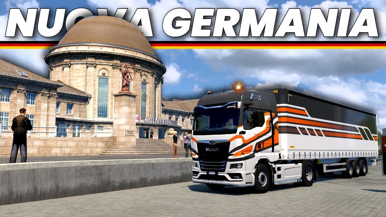 NUOVE CITTÀ TEDESCHE su EURO TRUCK SIMULATOR 2 (1.50)