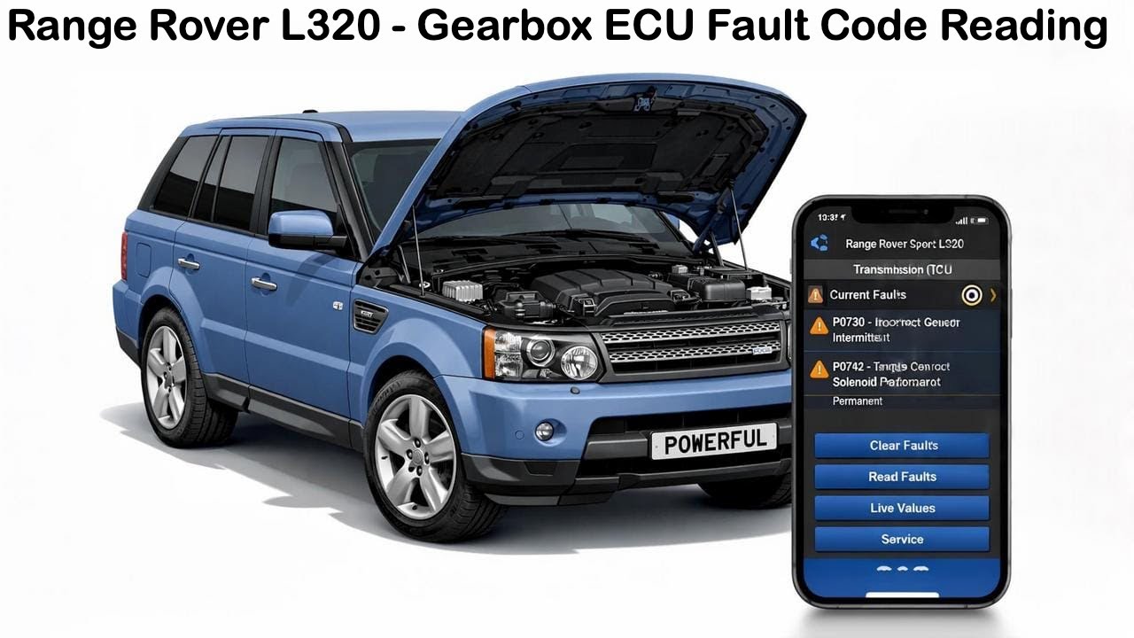 Range Rover Sport L320 Auto ZF Gearbox Fault Reading / Coding / Strip down ( how not to swap TCU ).