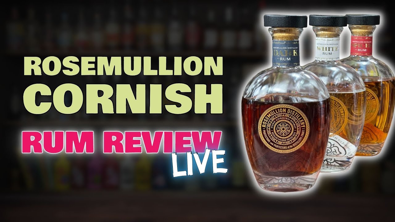 CORNISH Rosemullion Rum Review - Live