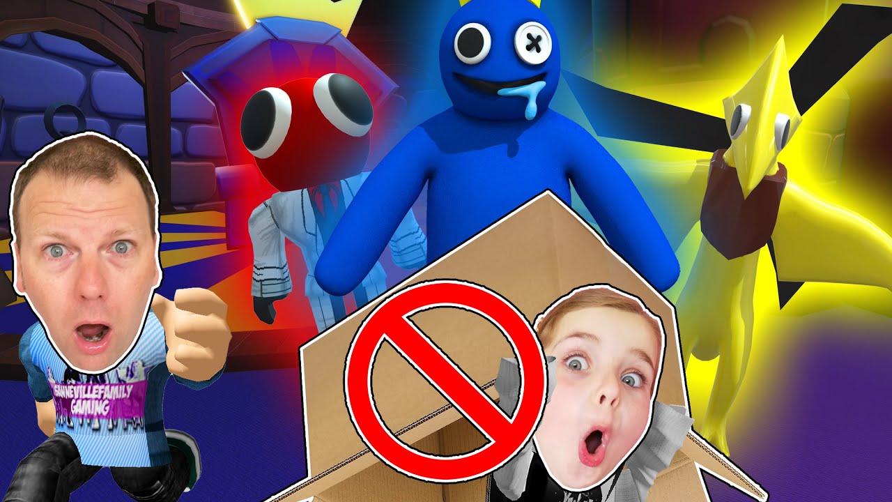 RAINBOW FRIENDS 2... MEN VI MÅ IKKE BOXE *CHALLENGE* Dansk ROBLOX