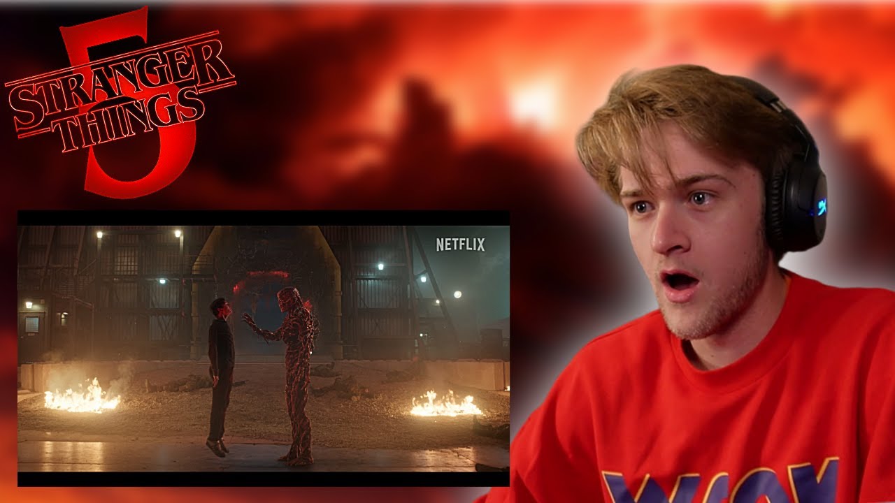SO HYPED! Stranger Things 5 Official Trailer REACTION!