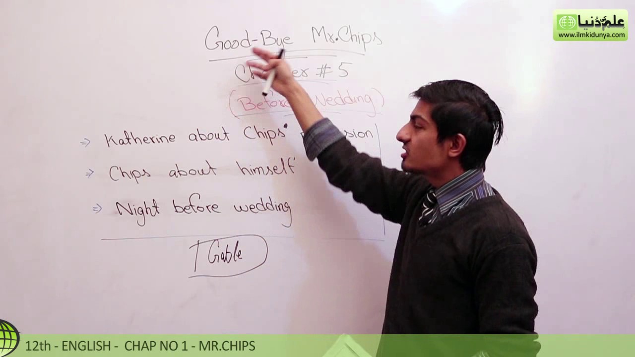 12th Class English Book II, Ch 5 Mr.Chips -  Fsc English part 2 Mr Chips