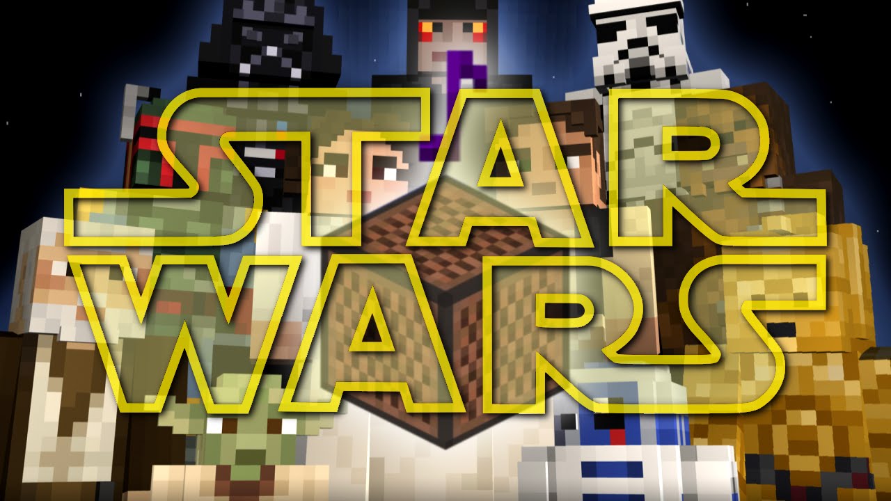 Star Wars Medley in Minecraft Note Blocks