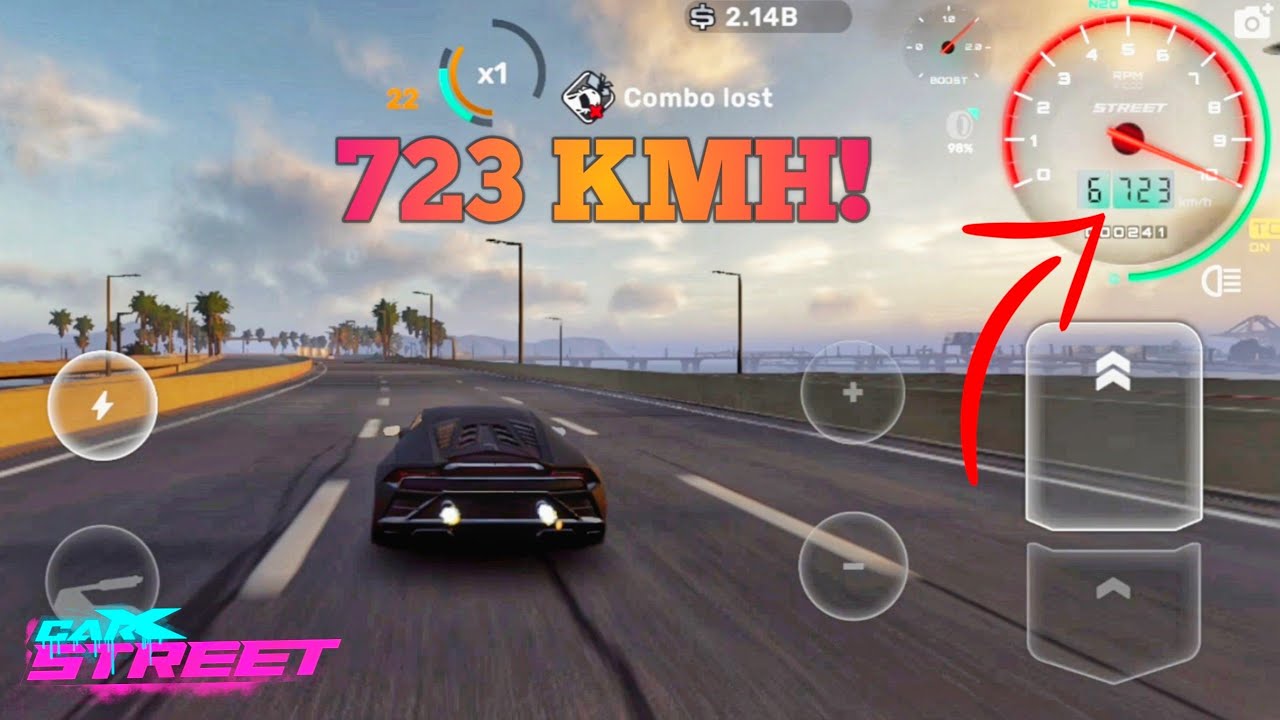 CarX Street Lamborghini Huracan 723 KM/H (4K) Gameplay