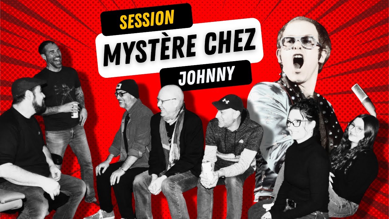 Session Myst&egrave;re chez Johnny  Rocket Man Elton John Johnny Hayes Production