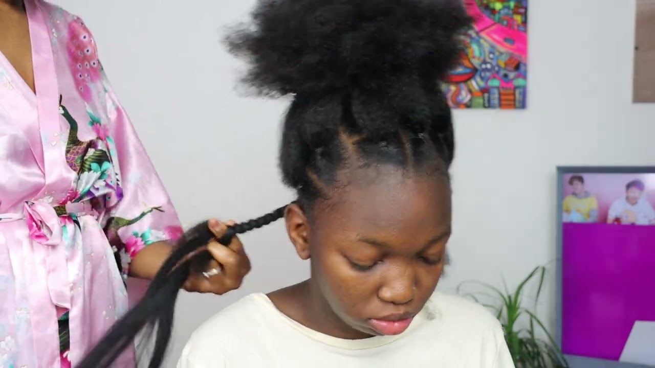 Watch This: if you Don't Know HOW to PART Hair to BRAID- large jumbo knotless & box braids