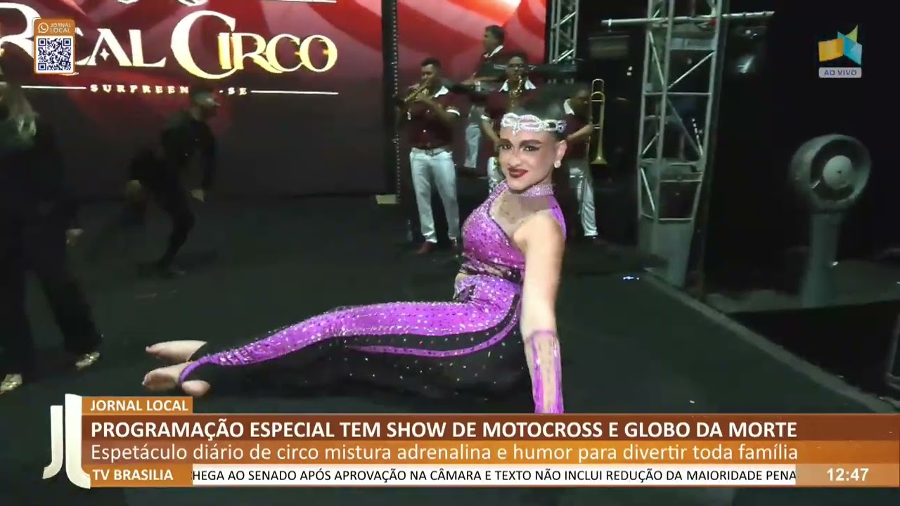 JL - Circo estreia temporada com show de motocross e globo da morte