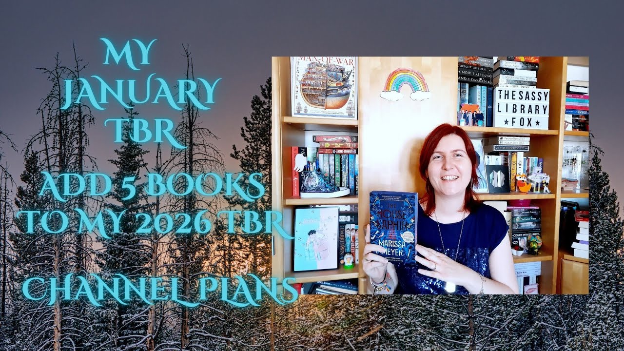 My January TBR, Add 5 Books To My 2026 TBR & Channel Plans - Happy New Year!
