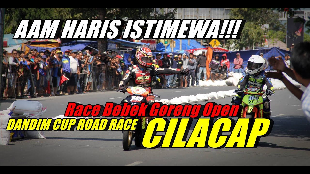 [FULL RACE] Bebek STD 125cc Open Dandim Cup Road Race Cilacap 2019, Jatim Berjaya