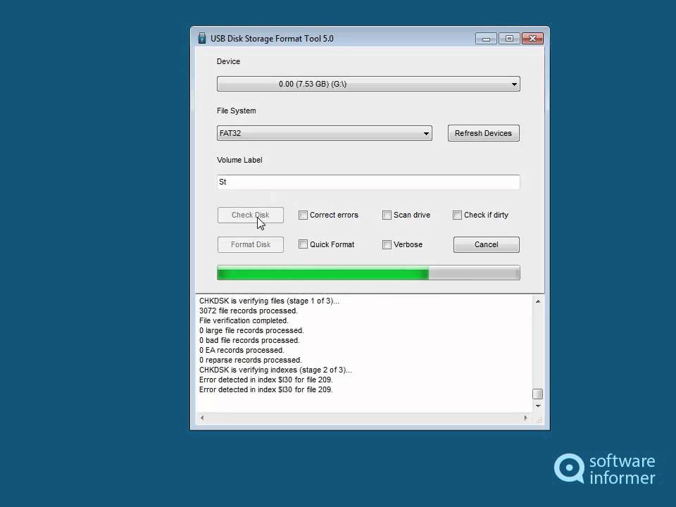 USB Disk Storage Format Tool video demo
