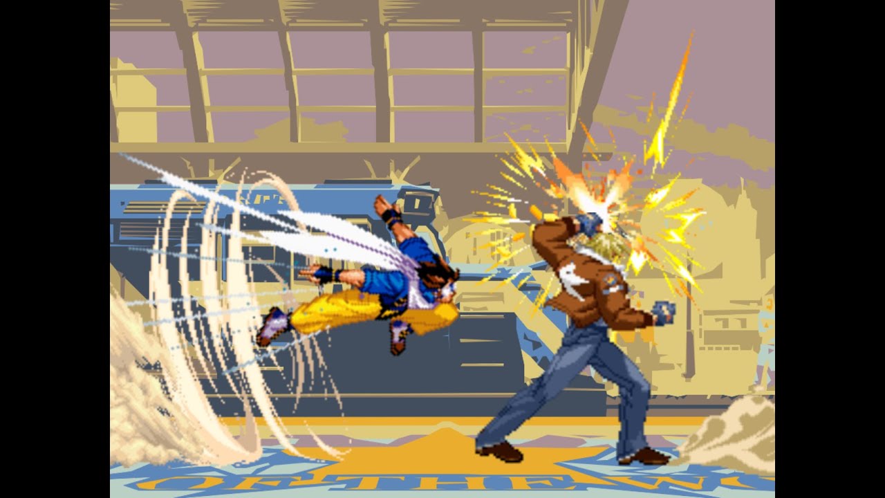 Alfred Airhawk VS. Terry Bogard (Wild Wolf)