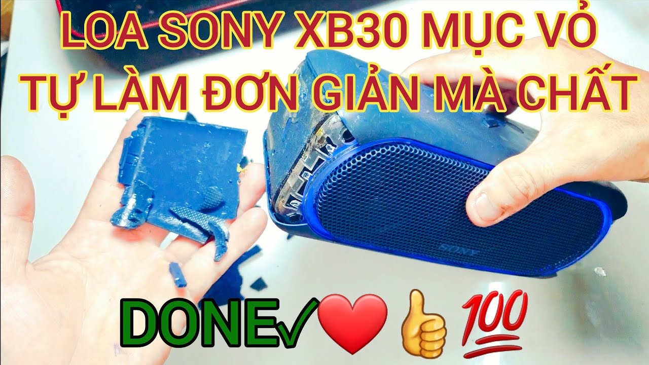 sony XB30 mục vỏ