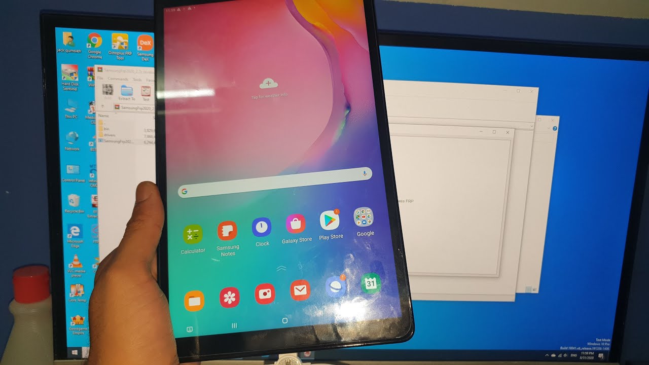 BOOM(REMOVE VERFIY GOOGLE) GALAXY TAB A  SM-T510 ANDRIOD 10 U3  SAMSUNG  FRP TOOL 2020  DONE
