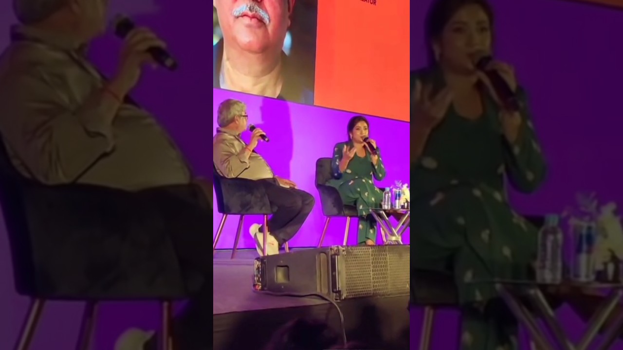 Shreya Ghoshal and Biswajit Ghoshal for All About Music conversation