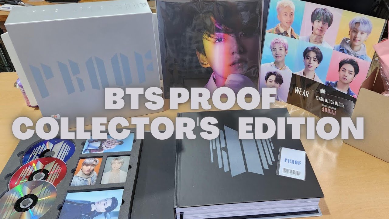 BTS PROOF COLLECTOR'S EDITION UNBOXING #방탄소년단 #btsproof #proofcollectorsedition
