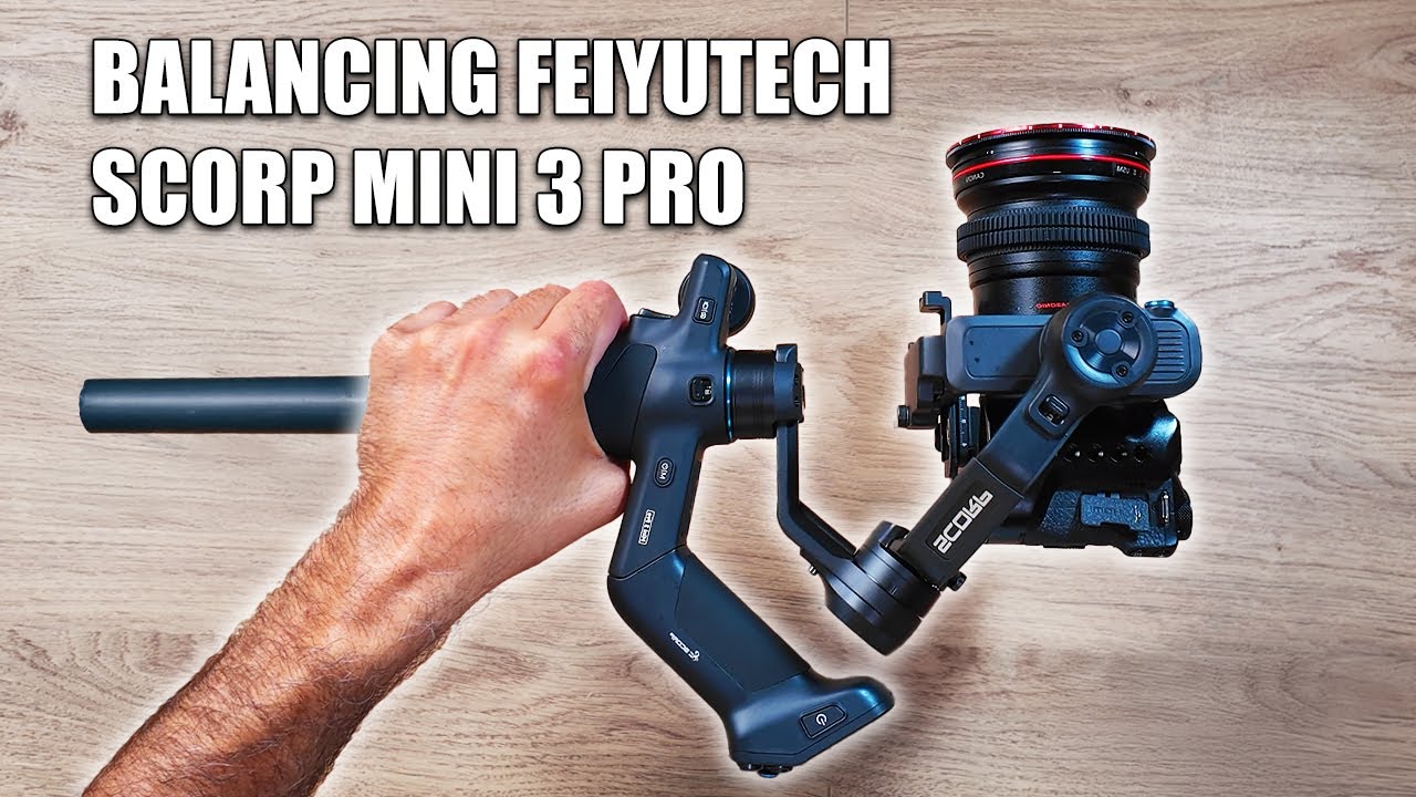 Balancing Feiyutech Scorp Mini 3 Pro Gimbal + 15% Off Coupon