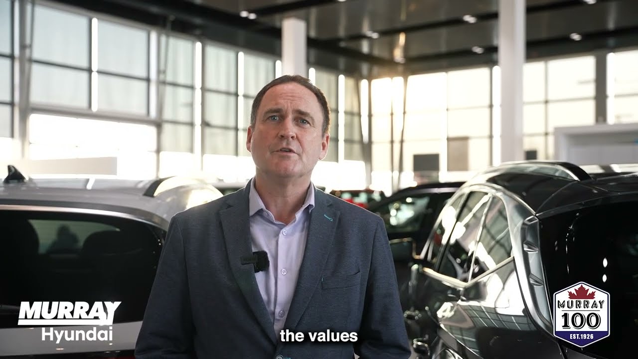 Murray Auto group 100 years Anniversary - Message from Murray Hyundai Winnipeg Dealer Principal