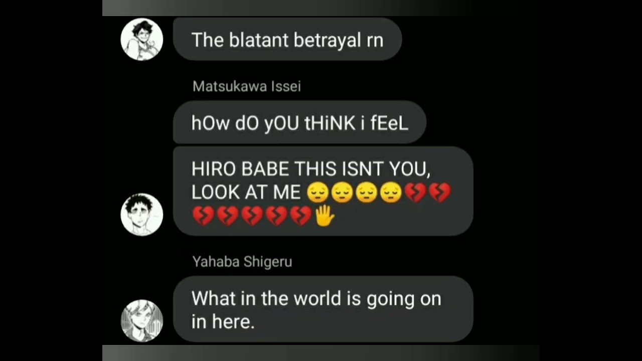 hq text || can you survive the horror island? skit || part one
