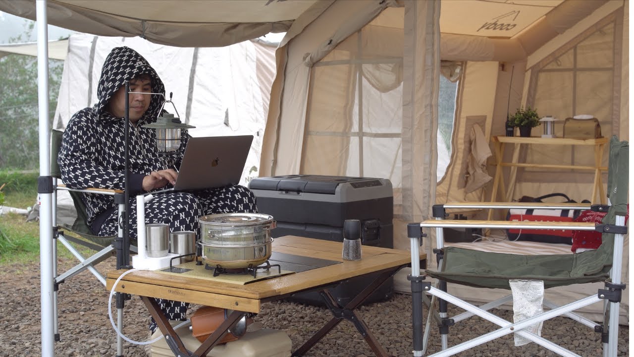 Glamping at Camp Ragsak | Cozy Coody Tent Setup + EcoFlow Power Station | Glamping PH