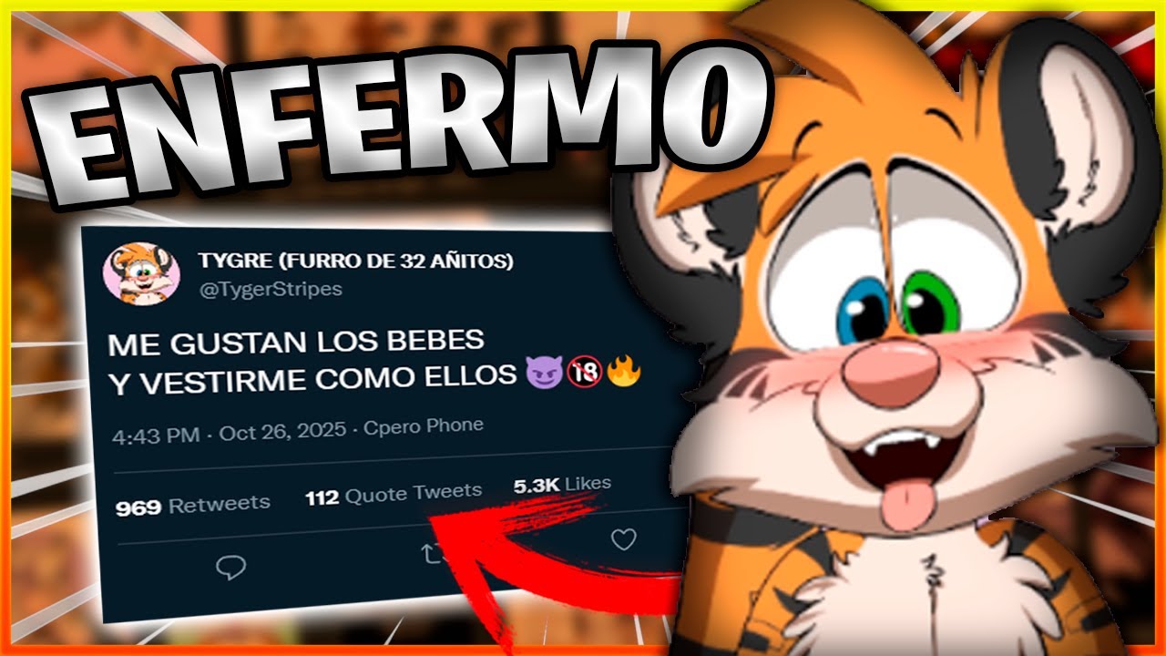 ESTE VTUBER FURRY FUE EXPUESTO DE LO PEOR | TYGRE