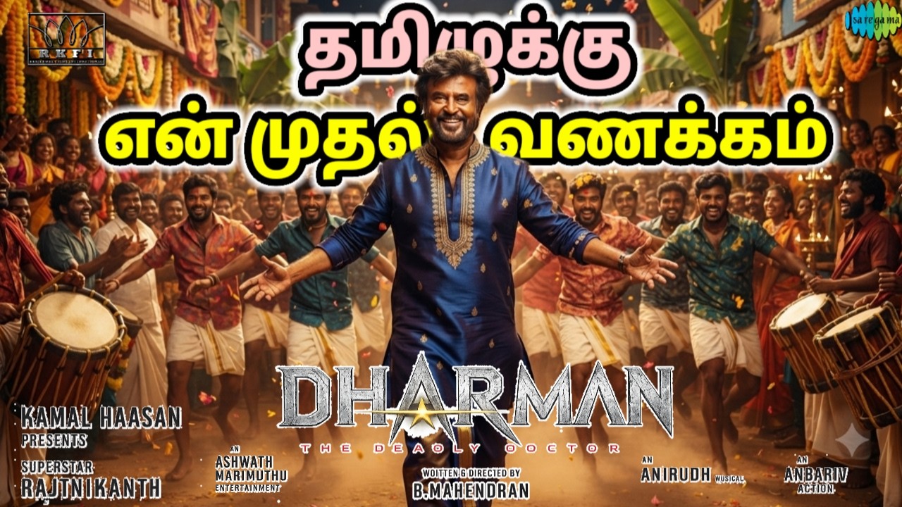 #Dharman - First Single  | Super Star Rajinikanth | Kamal Hassan | Ashwath | Anirudh | Simran | RKFI