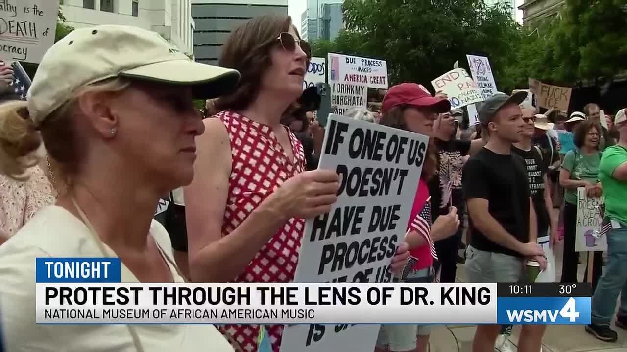 Community honors Martin Luther King Jr.’s legacy amid modern protests