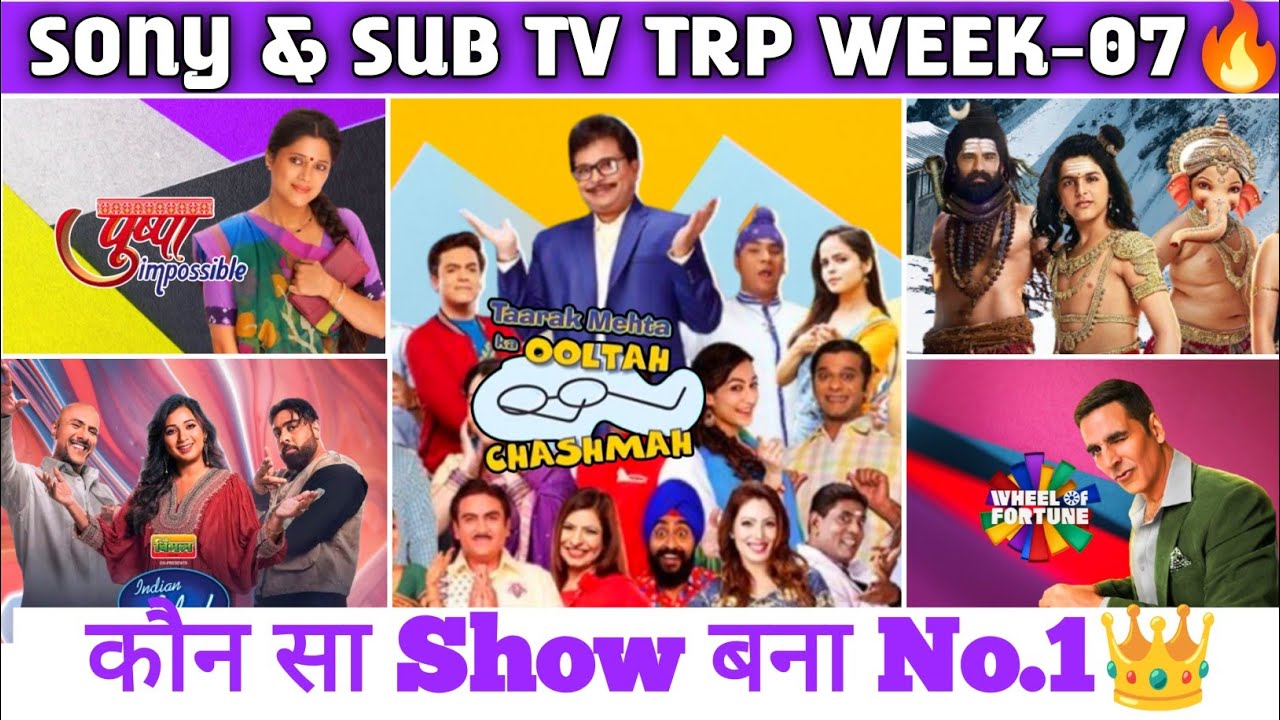 Sony TV & Sab TV TRP Day Report 🔥 Indian Idol नंबर 1 | TMKOC की धाक | Full TRP Analysis