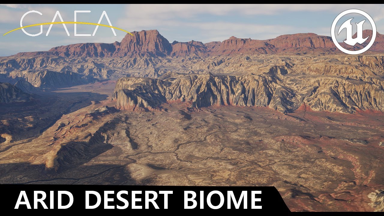 [UE5] How To Make Arid Desert biome in GAEA