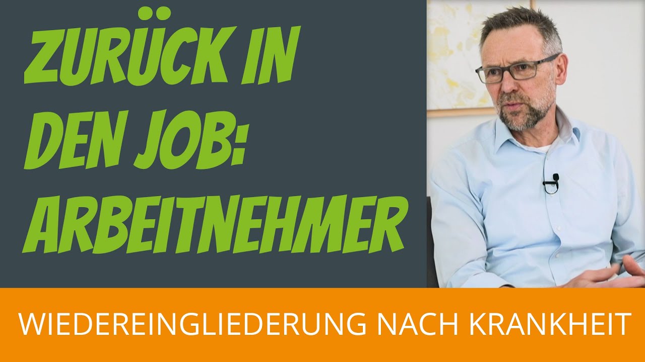 Wiedereingliederung nach Krankheit für Angestellte | Leukämie Lotse