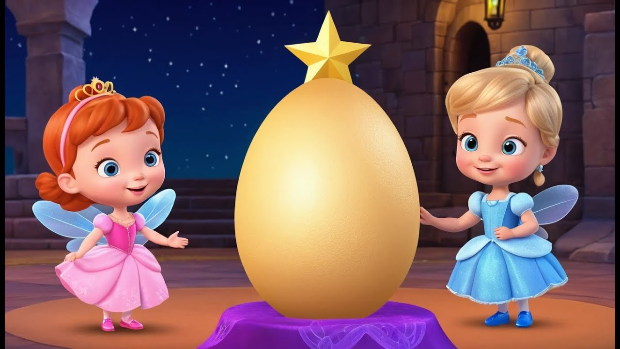 Cinderella’s Magic Egg That Wouldn’t Hatch Adventure | Funny and Fun Kids Nursery Rhyme Animation