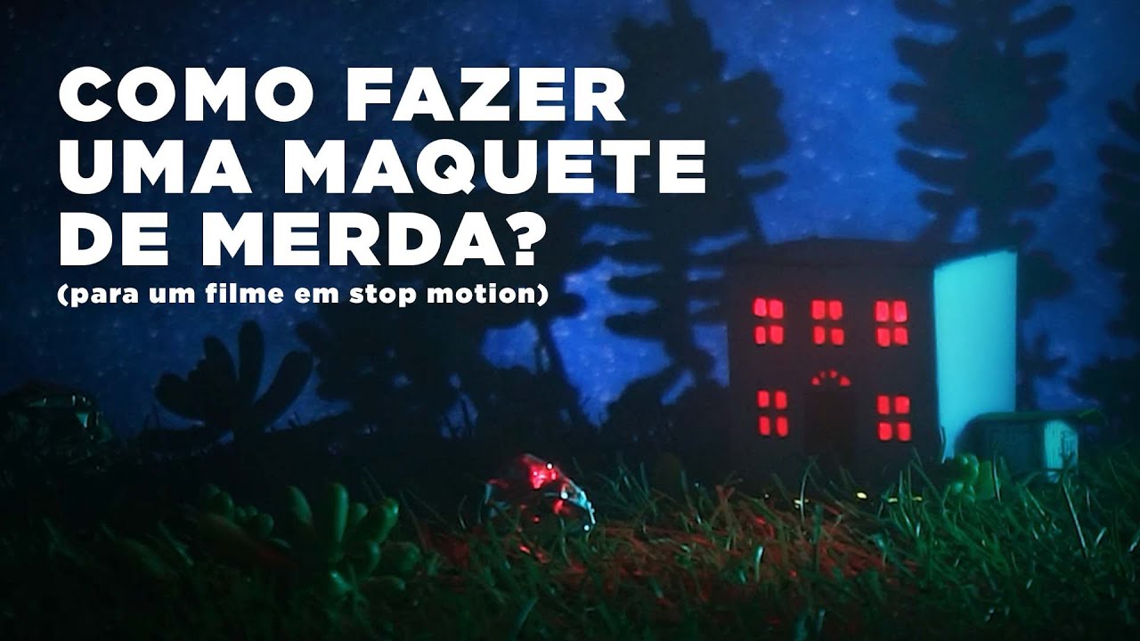 COMO FAZER UMA MAQUETE PARA UM STOP MOTION