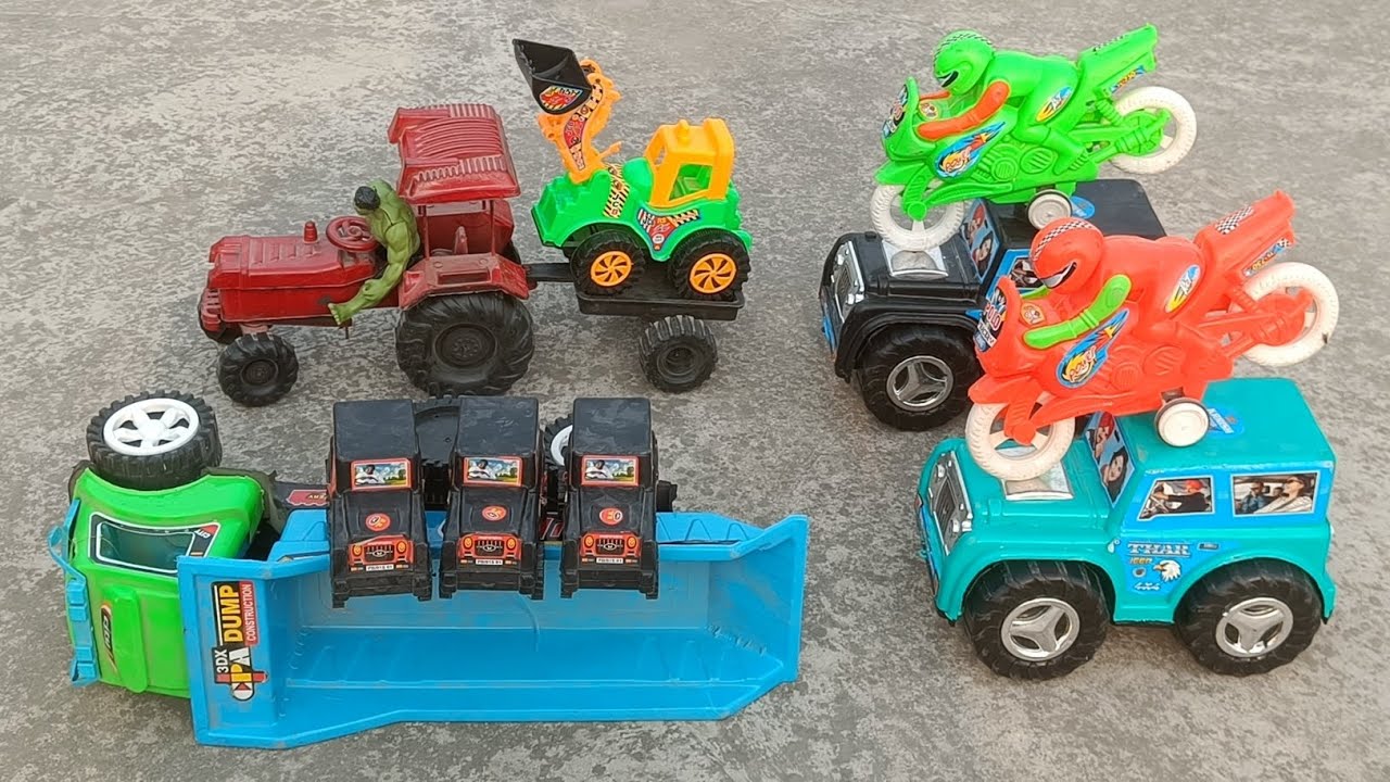 बच्चों दो tractor 🚜 की आपस में टक्कर हो गई जिसको JCB से  निकाला