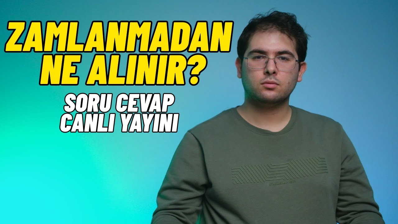 Zamlanmadan Hangi Telefon/Tablet/Laptop Alınır? Soru Cevap Canlı Yayını