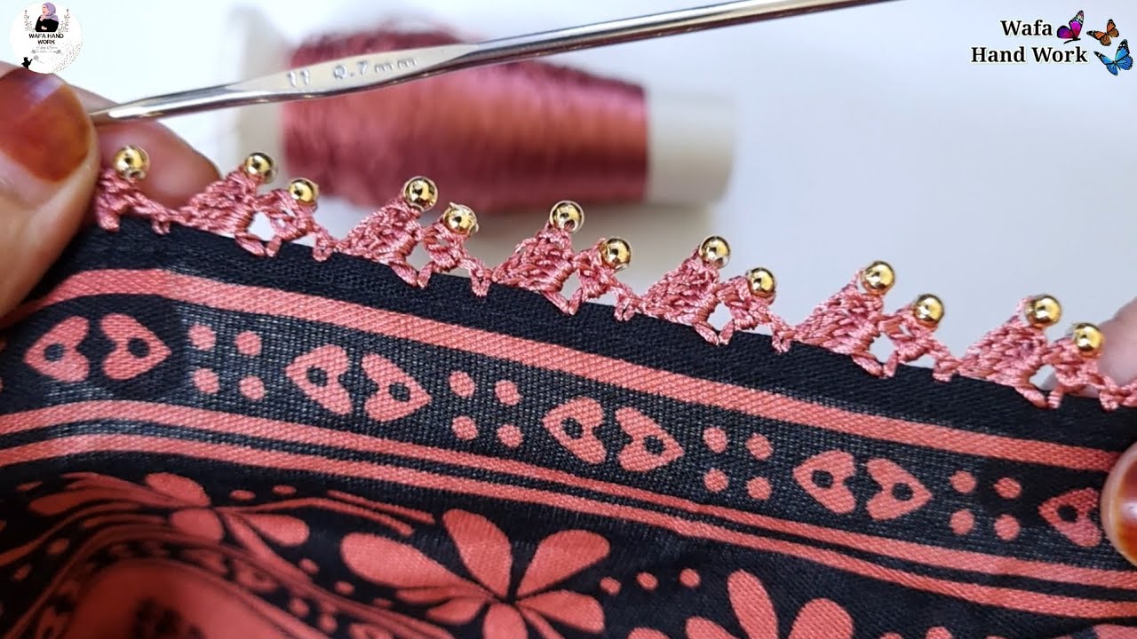 💰My Small Business with this beautiful Crochet Project 💰 Crochet Dupatta Lace Pattern 