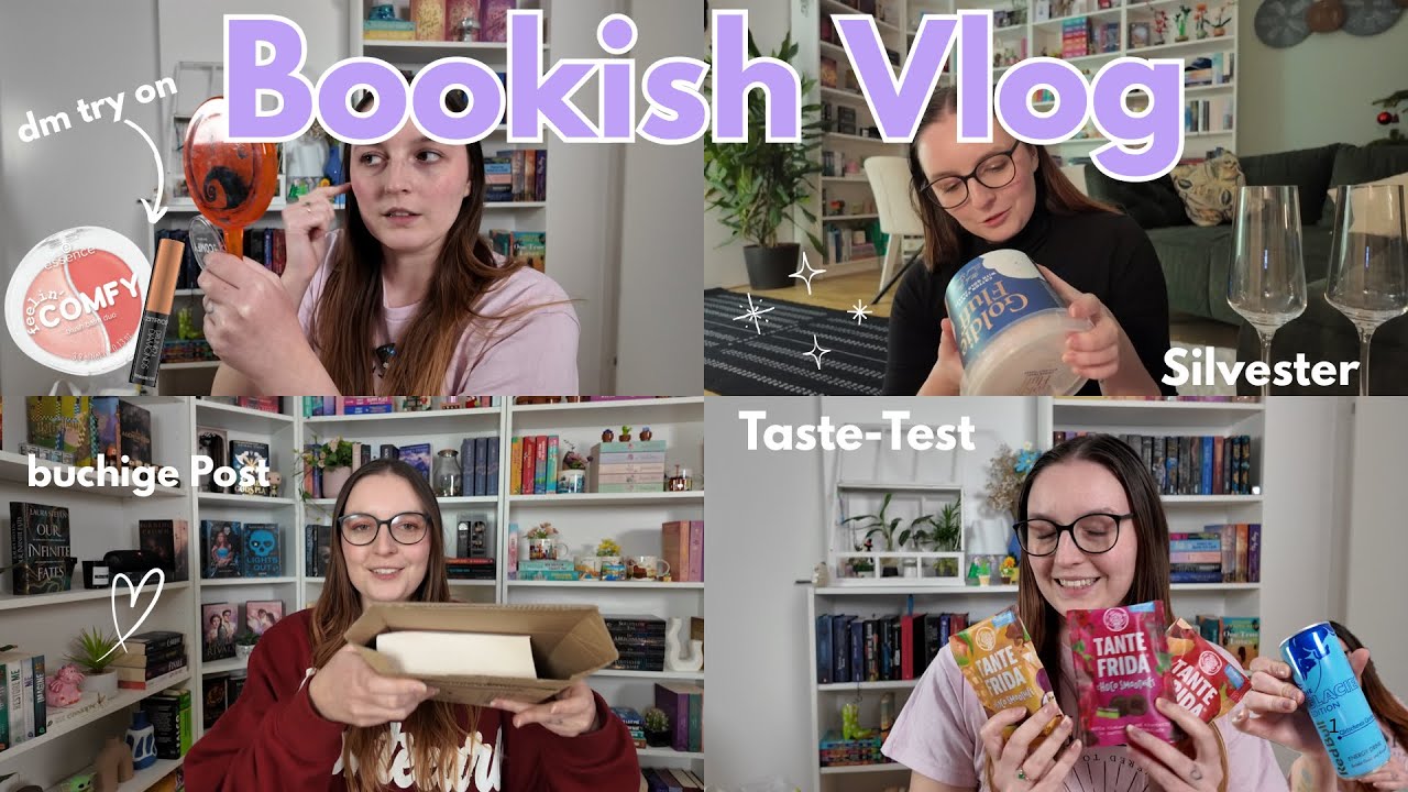 buchiger vlog📖 thalia book haul, taste test & viel mehr🛍️✨