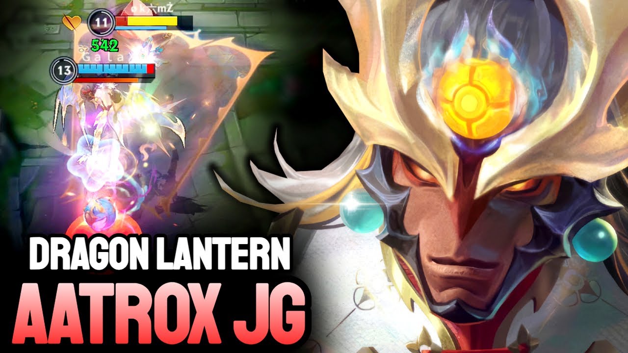 WILD RIFT DRAGON LANTERN AATROX (PRESTIGE SELECT) - GRANDMASTER RANKED