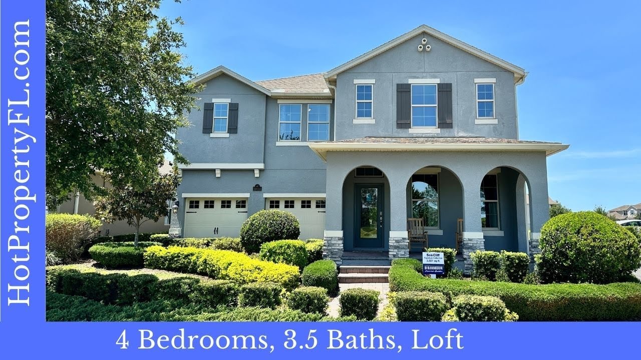 New Home Tour | Waterleigh By DR Horton Homes | Winter Garden, Florida | Orlando Homes | Sea Cliff