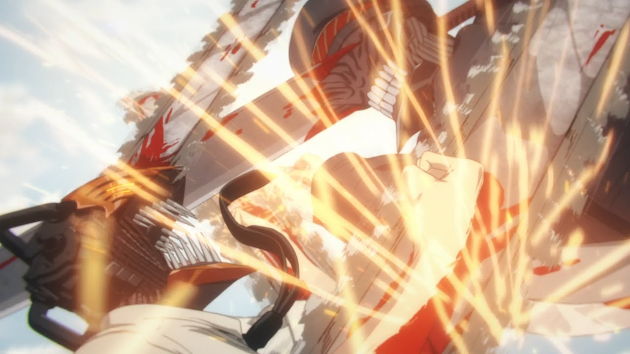 Denji Vs Katana Man Chainsaw Man Episode 12 Full Fight HD