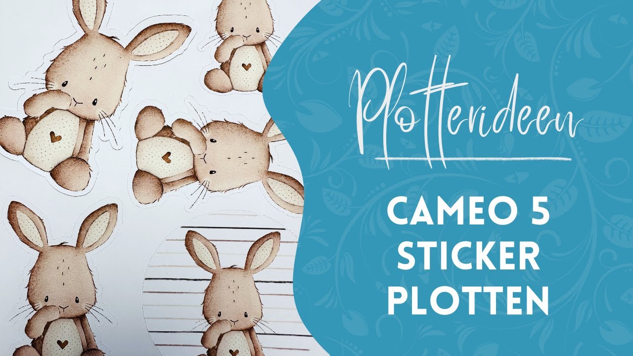 Silhouette Cameo 5 Sticker plotten