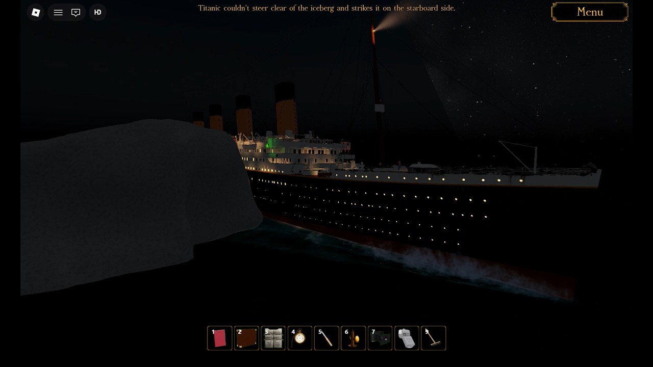Titanic SOS: Iceberg Collision