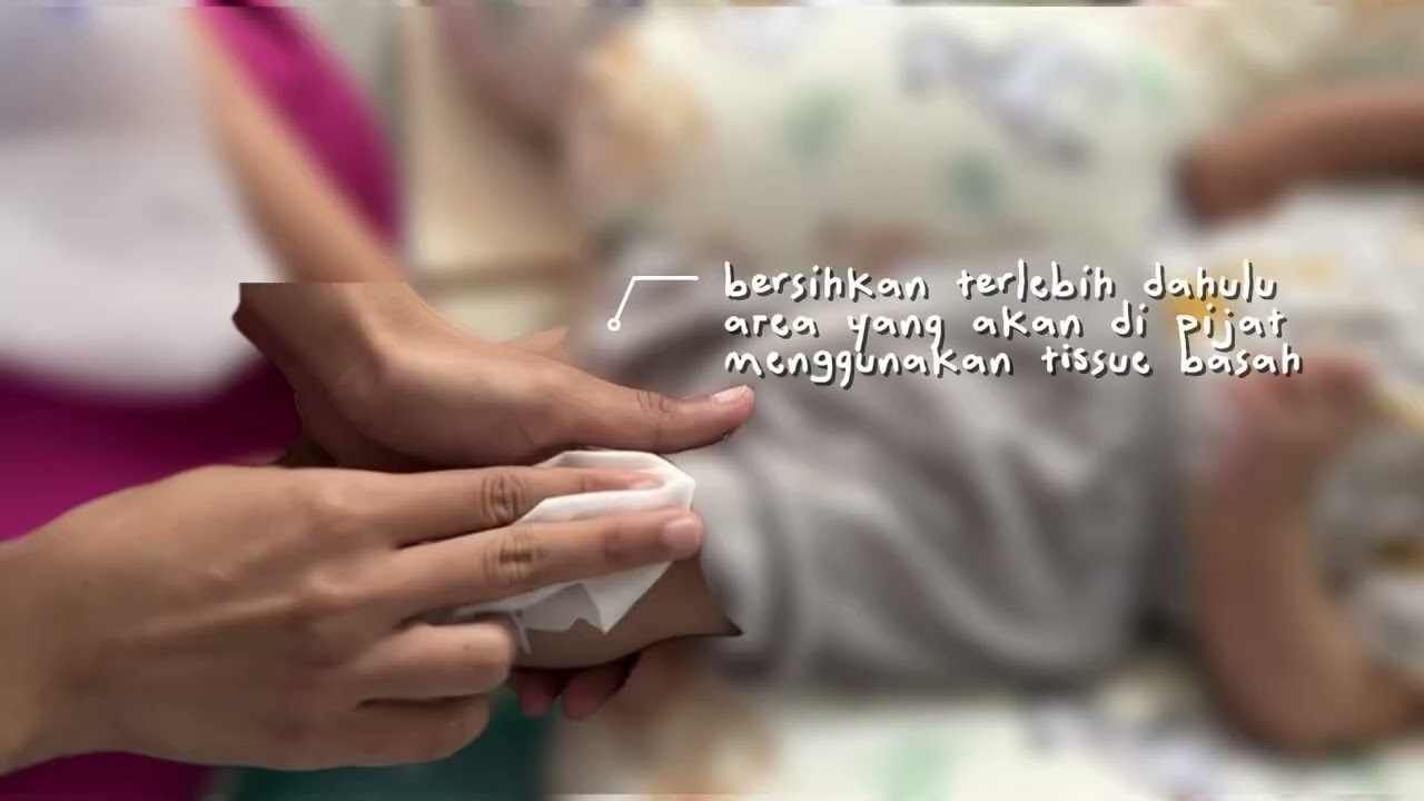 AKUPRESURE (pemijatan) pada bayi umur 0-12 bulan