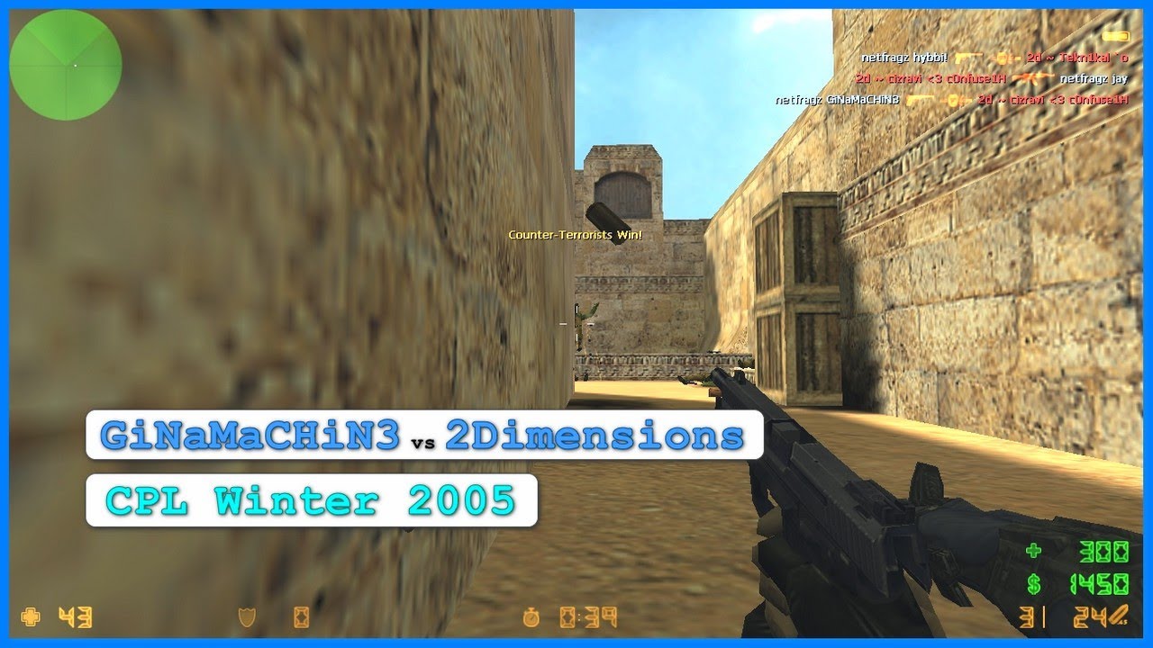 [ POV ] netfragz GiNaMaCHiN3 vs 2Dimensions (CPL Winter 2005)