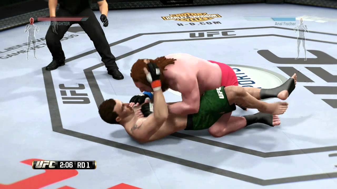 ИГРОВЫЕ ЛИЦА ВКЛЮЧЕНЫ — Бессмысленная игра EA Sports UFC Ep.1
