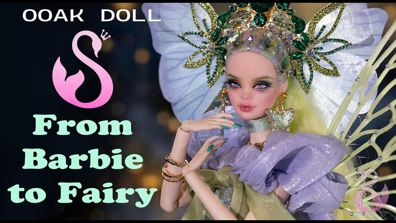 Barbie Fairy Transformation | OOAK Custom Doll Repaint