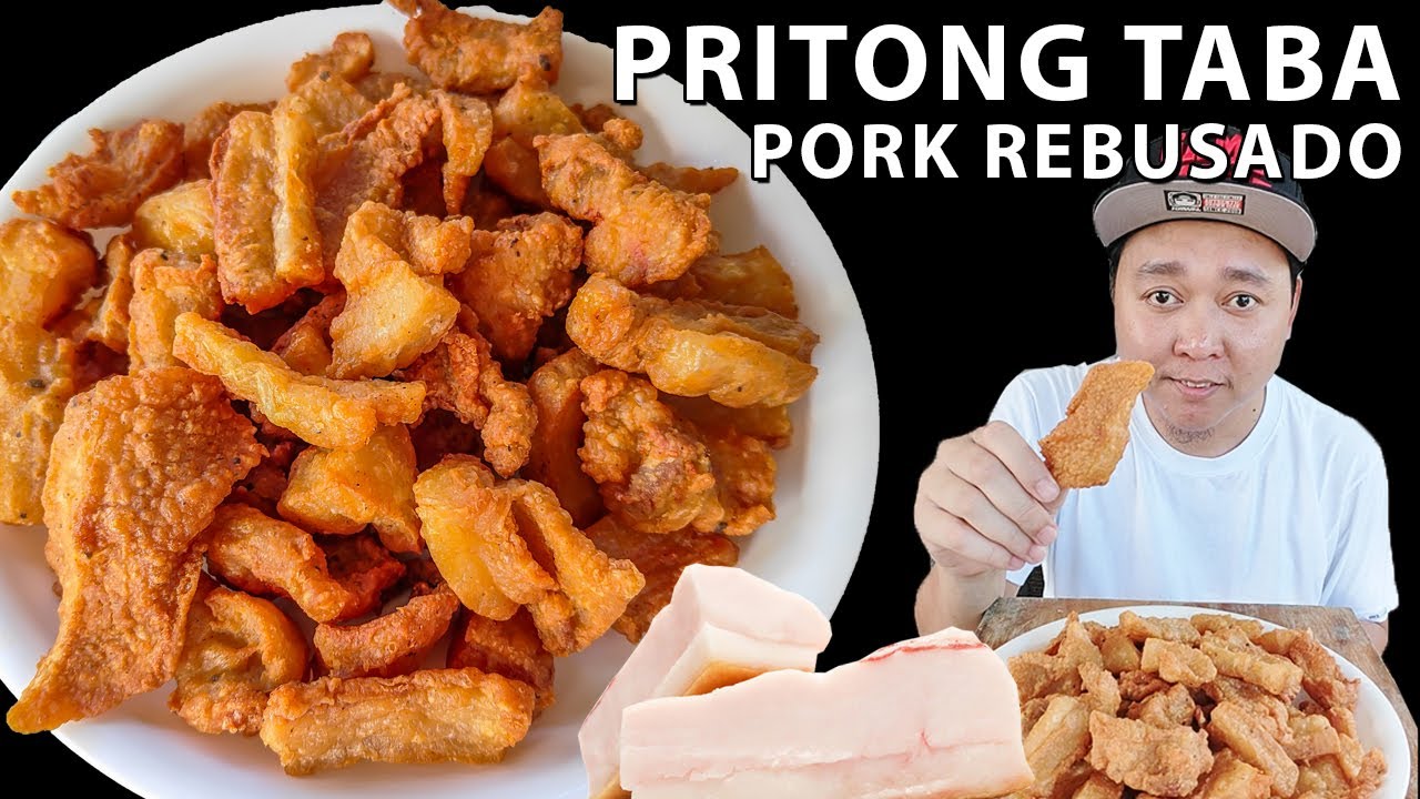 PRITONG TABA NG BABOY | REBUSADO | Pimp Ur Food | Tipsy D