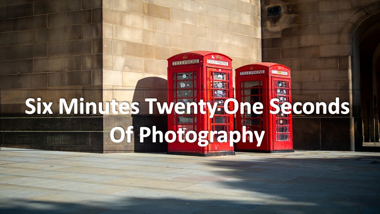 Six Minutes Twenty One Seconds of Photography #photography #creative #manchester #videoshort 